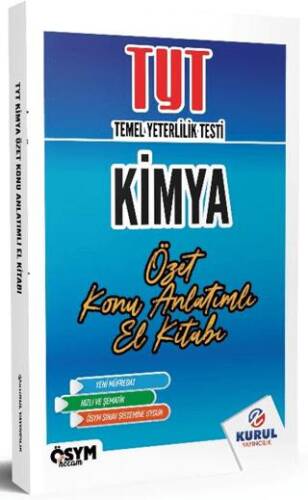 TYT Kimya Özet Konu Anlatımlı El Kitabı - 1