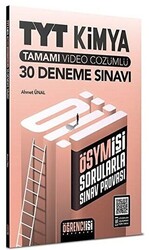 TYT Kimya Tamamı Video Çözümlü 30 Deneme Sınavı - 1