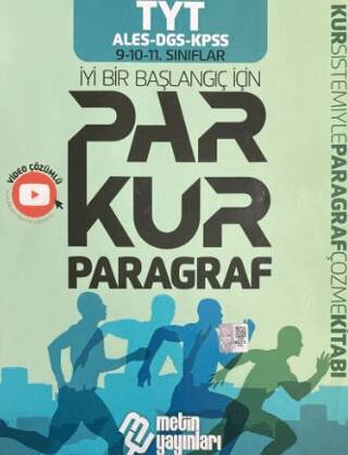 TYT KPSS ALES MSÜ Parkur Paragraf Soru Kitabı - 1