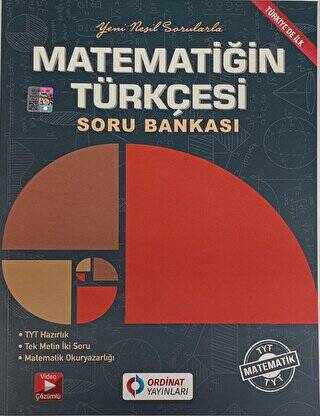TYT Matematiğin Türkçesi Soru Bankası Ordinat Yayınları - 1