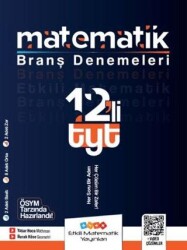 TYT Matematik 12 li Branş Denemeleri - 1