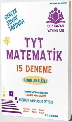 TYT Matematik 15 Analizli Deneme - 1