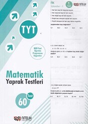TYT Matematik 60 Yaprak Test - 1