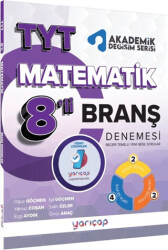 TYT Matematik 8 li Branş Denemesi - Yarı Çap Yayınları