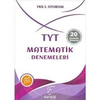 TYT Matematik Denemeleri 20 Çözümlü Deneme YKS 1. Oturum - 1