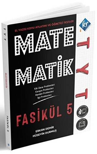 TYT Matematik El Yazısı Konu Anlatım ve Öğretici Testler Fasikül 5 - 1