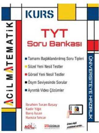 TYT Matematik KURS Soru Bankası - 1