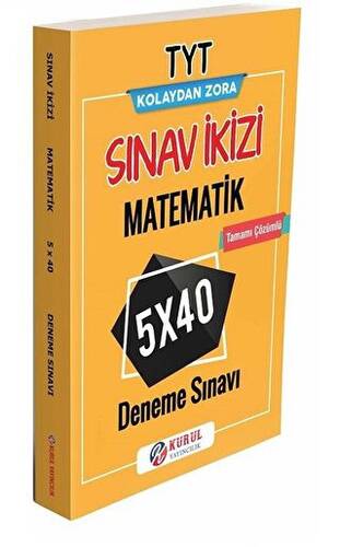 TYT Matematik Sınav ikizi Tamamı Çözümlü 5x40 Deneme Sınavı - 1