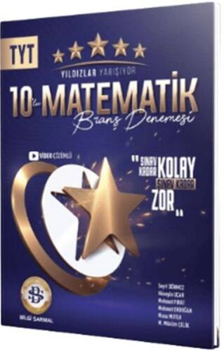 TYT Matematik Yıldızlar Yarışıyor 10 lu Branş Denemesi - 1