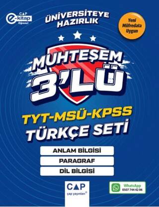 TYT MSÜ KPSS Türkçe Seti - 1