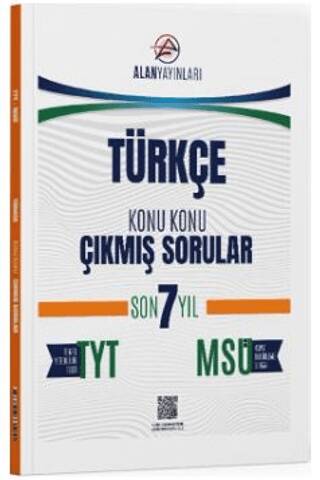 TYT MSÜ Türkçe Konu Konu Çıkmış Sorular Son 7 Yıl - 1