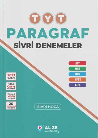 TYT Paragraf Sivri Denemeler - 1