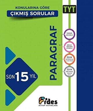 TYT Paragraf Son 15 Yıl Konularına Göre Çıkmış Sorular - 1