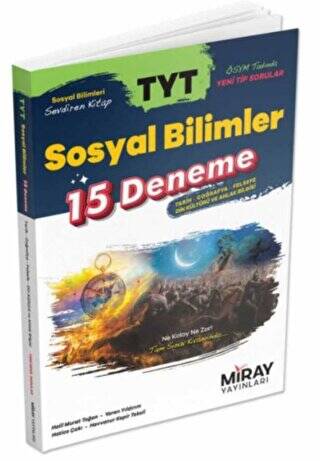 TYT Sosyal Bilimler 15 Deneme - 1