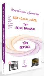 TYT Tüm Dersler Eşit Ağırlık ve Sözel Soru Bankası - Karekök Yayıncılık