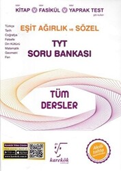 TYT Tüm Dersler Eşit Ağırlık ve Sözel Soru Bankası - 1