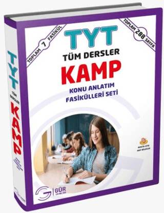 TYT Tüm Dersler Konu Anlatım Kamp Seti - 1