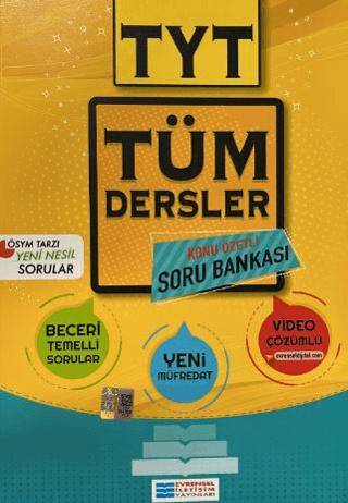 TYT Tüm Dersler Konu Özetli Çözümlü Soru Bankası 1. Oturum - 1
