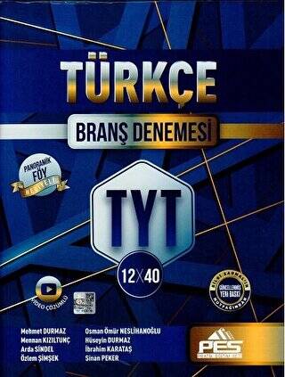 TYT Türkçe 12 x 40 Branş Denemesi - 1