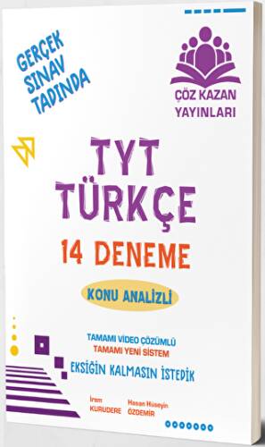 TYT Türkçe 14 Analizli Deneme - 1
