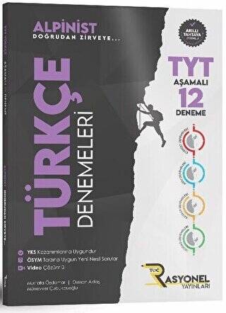 TYT Türkçe Alpinist Aşamalı 12 Deneme - 1