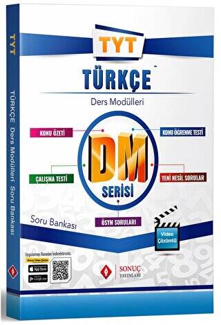 TYT Türkçe DM Ders Modülleri Soru Bankası - 1