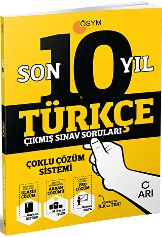 TYT Türkçe Son 10 Yıl Çıkmış Sınav Soruları - 1