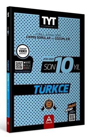 TYT Türkçe Son 10 Yıl Konularına Göre Çıkmış Sorular ve Çözümleri - 1