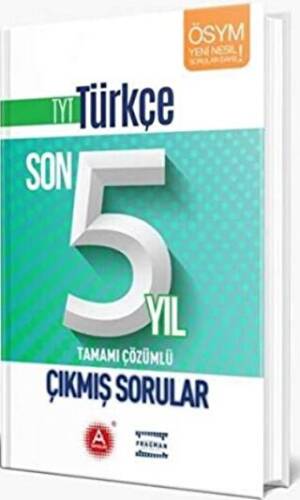 TYT Türkçe Son 5 Yıl Tamamı Çözümlü Çıkmış Sorular - 1