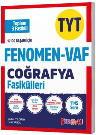 TYT VAF Coğrafya Fasikülleri Seti - 1