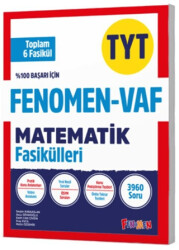 TYT VAF Matematik Fasikülleri Seti - Fenomen Yayınları
