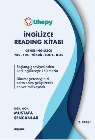 Uhepy İngilizce Reading Kitabı - 1