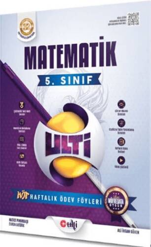 Ulti Yayınları 5. Sınıf Matematik Haftalık Ödev Föyleri - 1