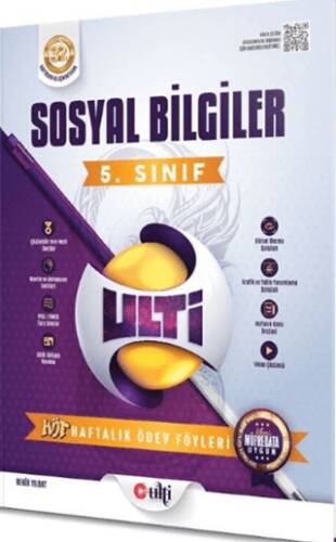 Ulti Yayınları 5. Sınıf Sosyal Bilgiler Haftalık Ödev Föyleri - 1
