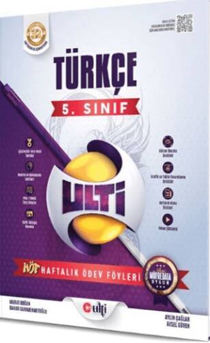 Ulti Yayınları 5. Sınıf Türkçe Haftalık Ödev Föyleri - 1
