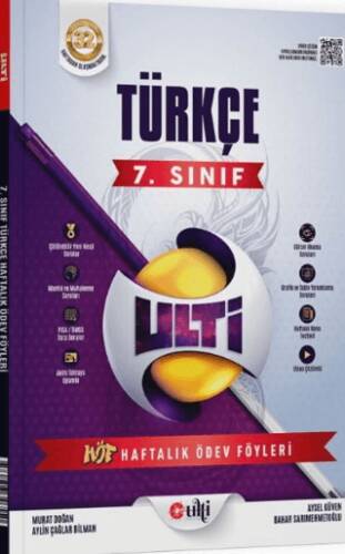 Ulti Yayınları 7. Sınıf Türkçe Haftalık Ödev Föyleri - 1