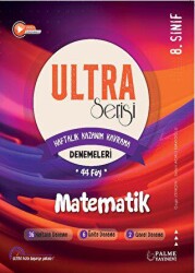 Ultra Serisi 8. Sınıf Matematik Deneme Kitabı 44 Föy - 1