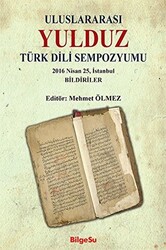 Uluslararası Yulduz Türk Dili Sempozyumu - 1