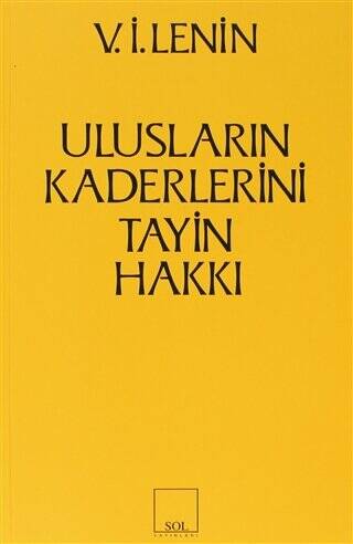 Ulusların Kaderlerini Tayin Hakkı - 1