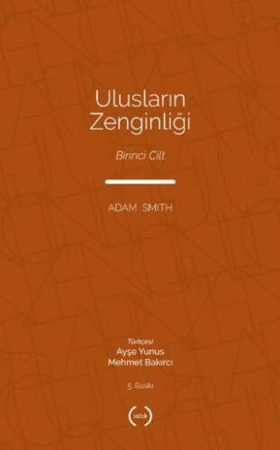 Ulusların Zenginliği Cilt 1 - 1