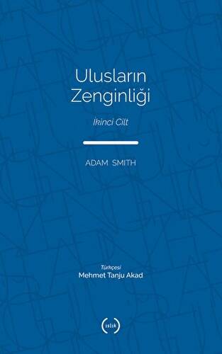 Ulusların Zenginliği Cilt 2 - 1