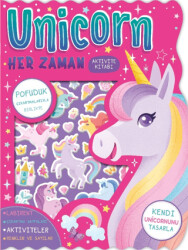Unicorn Her Zaman - Çıkartmalı Aktivite Kitabı - İndigo Çocuk