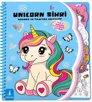 Unicorn Sihri - Boyama ve Çıkartma Eğlencesi - 1