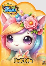 Unicorn Zamanı – Çıkartmalı Boyama Kitabı - İthaki Çocuk Yayınları