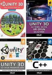 Unity 3D Eğitim Seti 4 Kitap Takım - 1