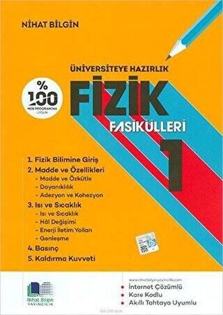 Üniversiteye Hazırlık Fizik Fasikülleri 01 - 1