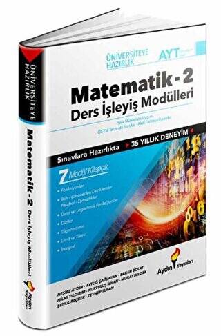 Üniversiteye Hazırlık Matematik Ders İşleyiş Modülleri 2. Kitap - 1