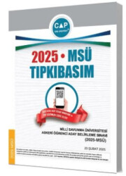 Üniversiteye Hazırlık MSÜ 2025 Tıpkı Basım - 1
