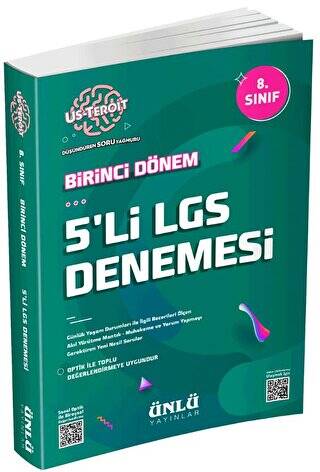 Us-Teroit 8. Sınıf 1. Dönem 5`li LGS Denemesi - 1