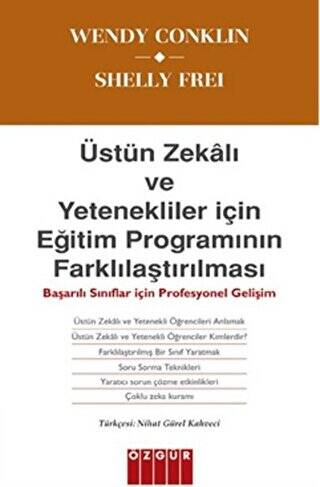 Üstün Zekalı ve Yetenekliler İçin Eğitim Programının Farklılaştırılması - 1